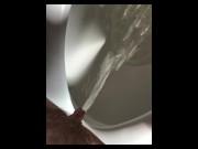 Preview 2 of POV Video of This Hot Little Pee Slut Sarah Evans Standing up to Pee