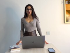 Video sexy teacher suck student's cock after lesson