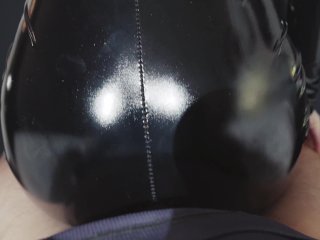 Latex milf wants cock from behind - 4k video