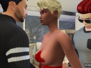 Preview 1 of We Hire Black Prostitute For My Friend and I to Enjoy - Sexual Hot Animations