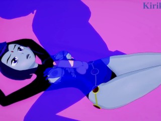 Raven and I have Deep Sex in a Secret Room. - Teen Titans Hentai