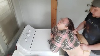 Fucked Hard in the Laundry room by a BWC!!! Hope the neighbors didn't see 😜