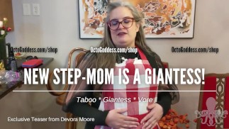 Step-Mom is a Giantess Vore Handjob POV TEASER