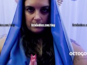 Preview 2 of Mary's Message to Jesus FemDom Blasphemy Breastfeeding TEASER