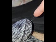 Preview 2 of Cum seeping through thong