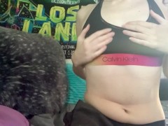 Short Strip Tease From a Petite Girl - Screenshot 7 of 16 - Small