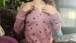 Short Strip Tease From a Petite Girl