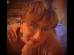 Intimate Snapchat Blowjob with Facial for Femboy - Valerie Cole