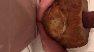 fucking bread with cum