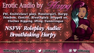 Você se intromete em uma harpia dominante (áudio erótico para mulheres por HTHarpy)
