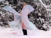 Preview 5 of Snow Dance and Hooping BTS Comp