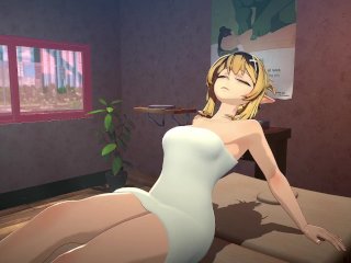 hentai game, cartoon, massage, 60fps