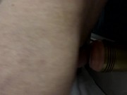 Preview 4 of Male edging, very vocal moaning comp while fucking my sex doll.