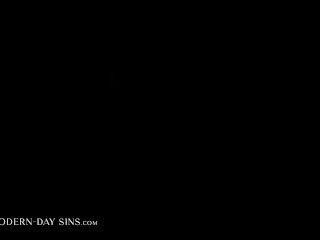 MODERN-DAY SINS - Cocky Jock Finally Lets Aften Opal Fuck Him screenshot number 0