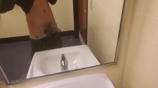 Jerking off at work (With cumshot) can't get caught!