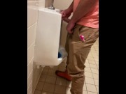 Preview 2 of Getting caught in the public urinals