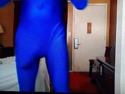 Preview 6 of Huge Dick Blue Man