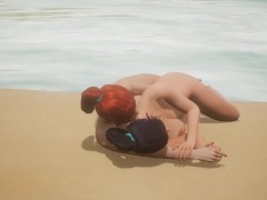 Jungle Life Lesbian Cuddle Time - Screenshot 7 of 16 - Cartoon