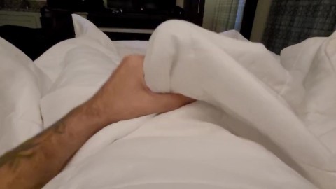 Hotel Fun, Cumming Under The Sheets For You. 