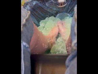 Watch my sexy feet play in the pedicure bath