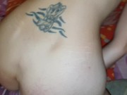 Preview 1 of Pov from the phone as he fucks my asshole (please see what I did with the dildo :)