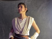 Preview 4 of The Farts Awaken: Rey Dominates Jedi Padwan with her Rancid Farts! PREVIEW (Fem Dom, Face Farts,POV)