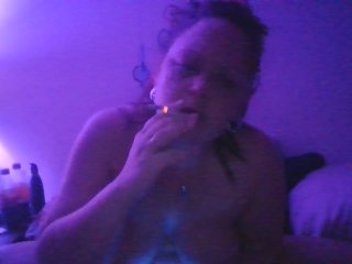 smoking, solo female, big tits, exclusive