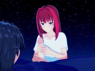 Tsukihime Aoko Aozaki Hentai Redux 