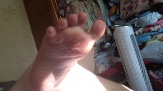 Артем сосет сам себе дрочит ногами лижет ноги анал self suck autofellatio self footjob