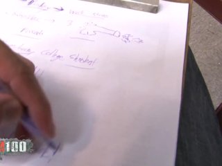 Young Pressley Carter interracial group sex with three guys