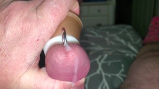 Cumming Hard Using My Hot Wife's Satisfyer Pro While She's At Work