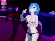 Preview 1 of Re:Zero Hentai: Rem gets a creampie for Valentine's Day