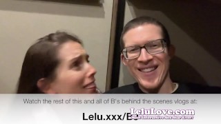 Lip syncing with my panties down and my pussy out twerking and shaking my ass & more - Lelu Love