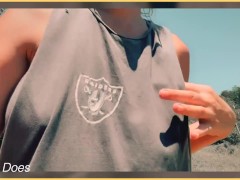 💋 Wifey Public Side Boob - Beach Flash 
