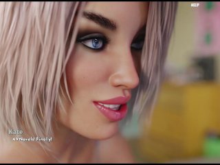 pc gameplay, visual novel, verified amateurs, hot blonde