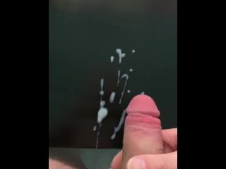 solo male, vertical video, german, fapping