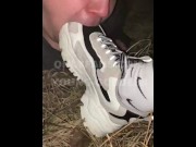 Preview 3 of Foot Domination Teaser 8 - OnlyFans and Fansly: ygfoot - worship sniff lick trampling boot shoes