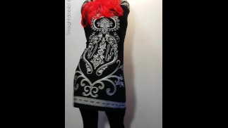 verheirateter Hetero am Tag ist heiße wackel Arsch Crossdress Schlampe mit großen Titten Nachts