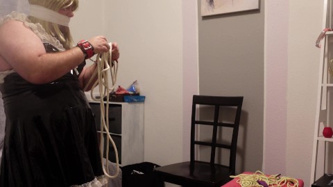 Sissy maid cleanup