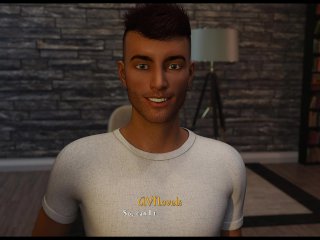 muscular men, visual novel, game walkthrough, amateur