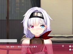 【R18版女忍者エロゲーNinNinDays2動画7】桔梗ちゃんの巫女服半脱ぎ姿がエッチすぎる！おっぱいがたまりませんね。(くノ一 ニンニンデイズ2実況プレイ ninja Hentai game)