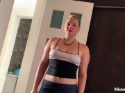Preview 1 of Stepmom Jerks 2 Cum Loads From Stepson’s Big Cock!
