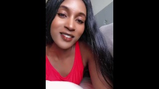 Avc à femdom Ebony Goddess voix ASMR