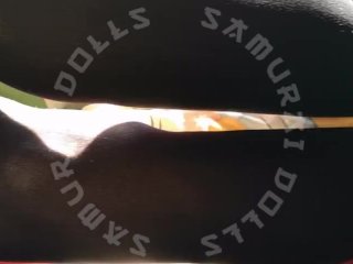 Sissy crossdresser doll cum a lot in his pink panties