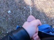 Preview 6 of POV! Cute 18 Teen Boy Wants to Pee / Quick Squirting Orgasm