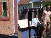 Preview 2 of Laslie, sexy cyclist, risky outdoor public masturbations and cumshots