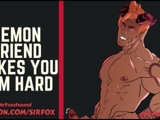 [Gay Yaoi] Demon Friend Makes You Cum Hard [M4M Gay Erotic Roleplay]