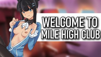 Air Hostess Sucks You Off For Accidently Spilling Your Drink...