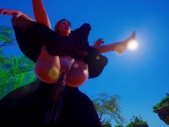 Furry Minotaur vs Horny girl | Big Cock Monster froggystyle | 3D Porn Wild Life