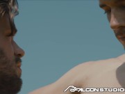 Preview 5 of FalconStudios - Hunk Fucks Athletic Biker In The Middle Of The Field